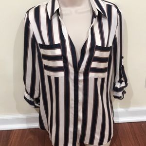 Express striped portifino blouse